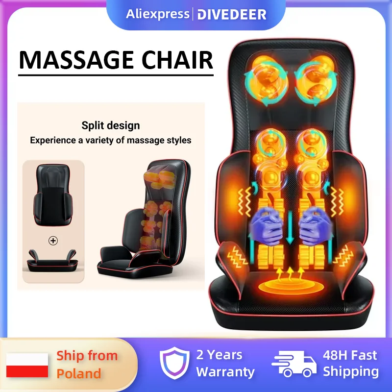 Masażer DIVEDEER z funkcją gorącego kompresu z Polski za $89.35 / ~324zł