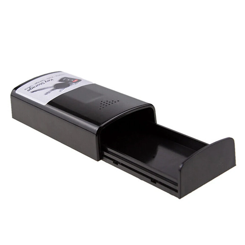 

Secure Magnetic Key Holder Hidden Key Storage Box for Car Keys Home Keys and More Rustproof and Durable Black