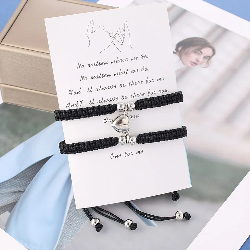 Handmade Red Thread Couple Bracelet for Lovers Valentine