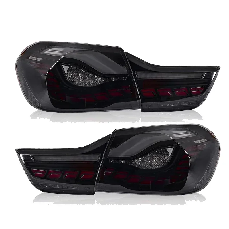BMW F32 F36 425i M4 GTS için 4 Adet LED Arka Stop Lambası, Arka Sis Lambası, Fren Lambası, Sinyal Lambası, Otomotiv Aksesuarları