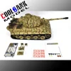 1:16 Henglong 3818-1 German Tiger Tiger I Camouflage Tiger Heavy Remote Control Tank Smoke Emission Sound Effect Toy Car 6
