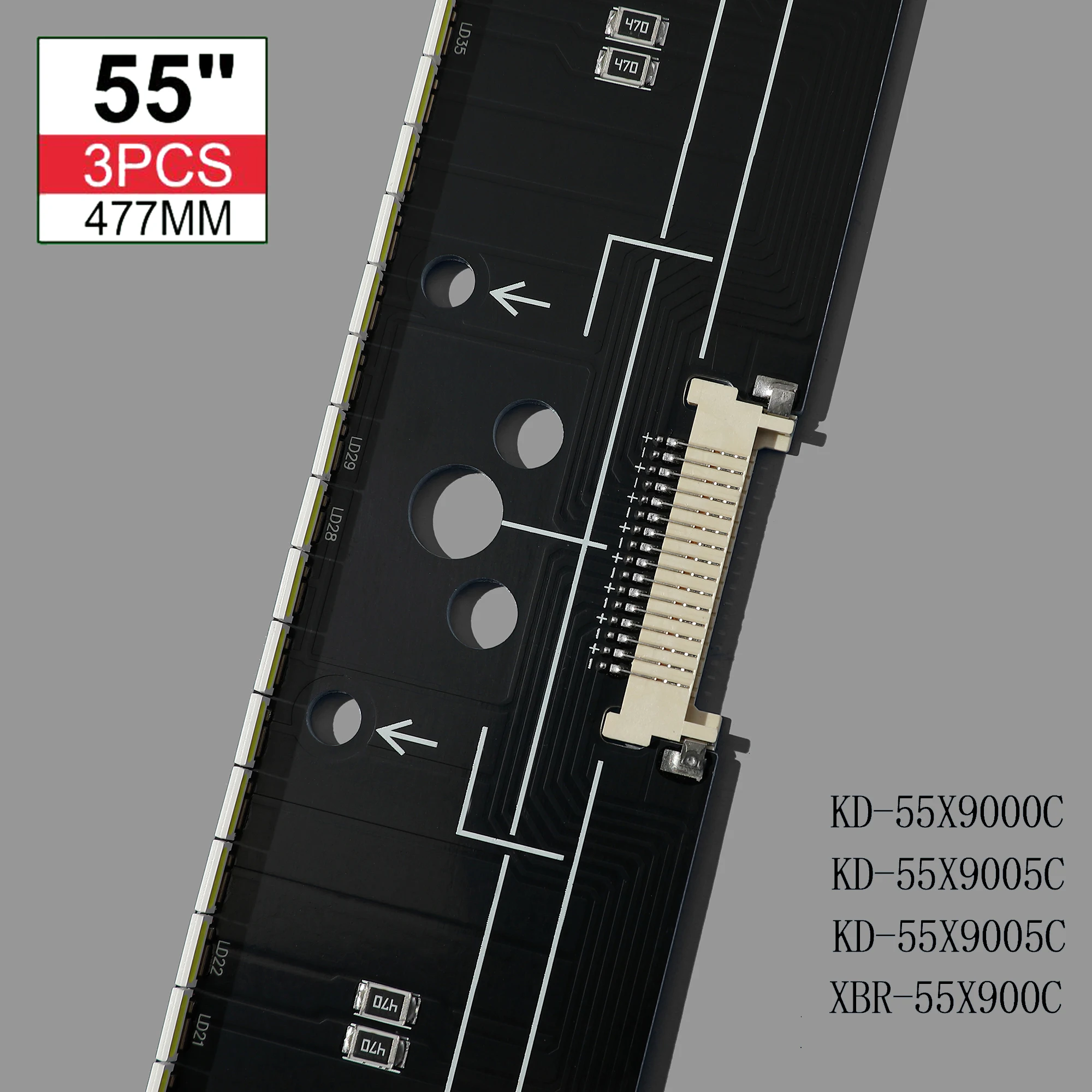  55 KD-55X9000C KD-55X9005C XBR-55X900C NLAW50350 KD 55X9000C KD 55X9005C XBR 55x900c   3PCS LED Ʈ Ʈ  