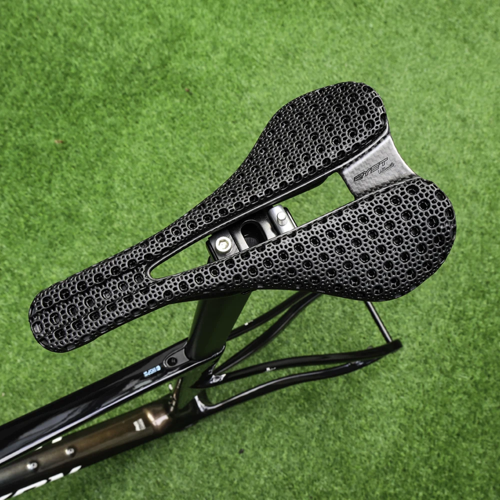 男性と女性のための短い3Dプリントシート,超軽量のサイクリングシート