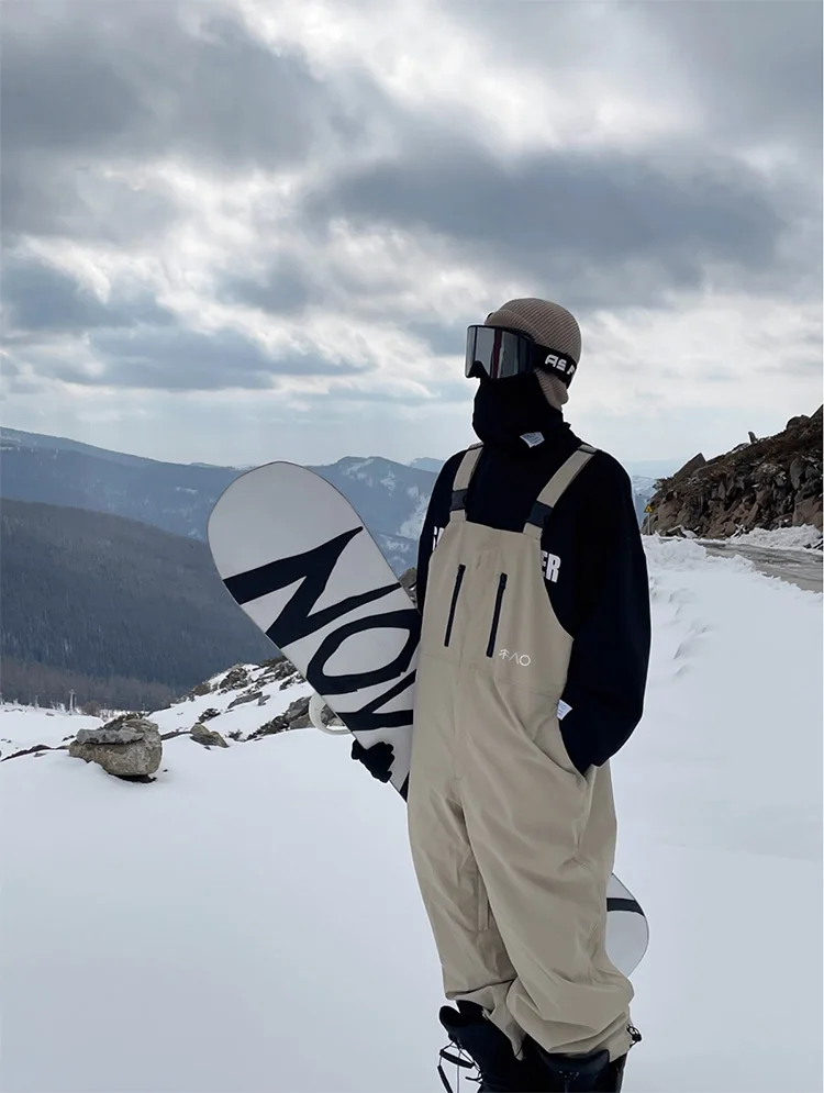 Unisex Warm Waterproof Snow Jumpsuit 