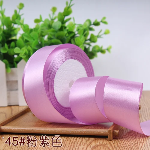 Satin Ribbon Collection for DIY Crafts and Gift Wrapping Accessories