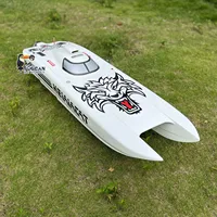 G30E Model Made With Kevlar 30CC Gasoline Racing ARTR RC Boat W/ Radio System Toucan Remote Control Model THZH1252-SMT8 2