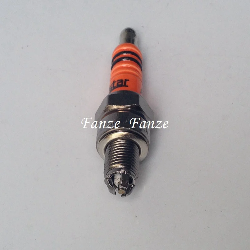 Motorcycle Spark Plug A7TJC Modification GY6 50cc-150cc ATV Dirtbike 50 125 150cc Moped Scooter Three-Electrode motorcycle spark plug