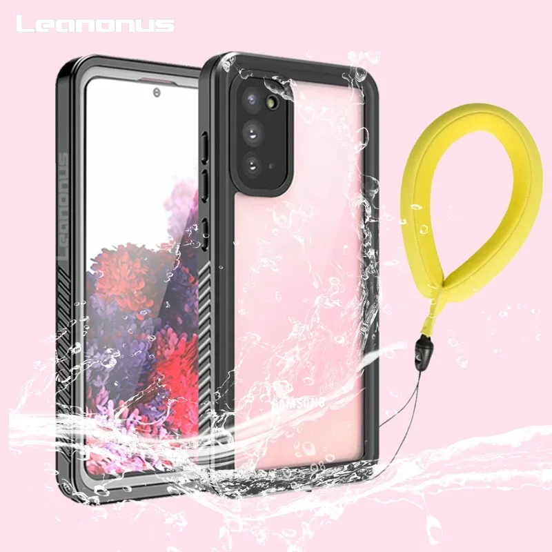 

Новый чехол для занятий спортом на открытом воздухе для Samsung Galaxy S21 Ultra S20 FE 5G Дайвинг для S21 Plus Coque IP68 Водонепроницаемый Чехол для плавания и бега