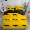 Fashion Bedding Set 2/3Pcs Batman Pattern Duvet Cover Bedspread Microfiber Fabric Bedclothes for Adult Children with Pillow Sham 4