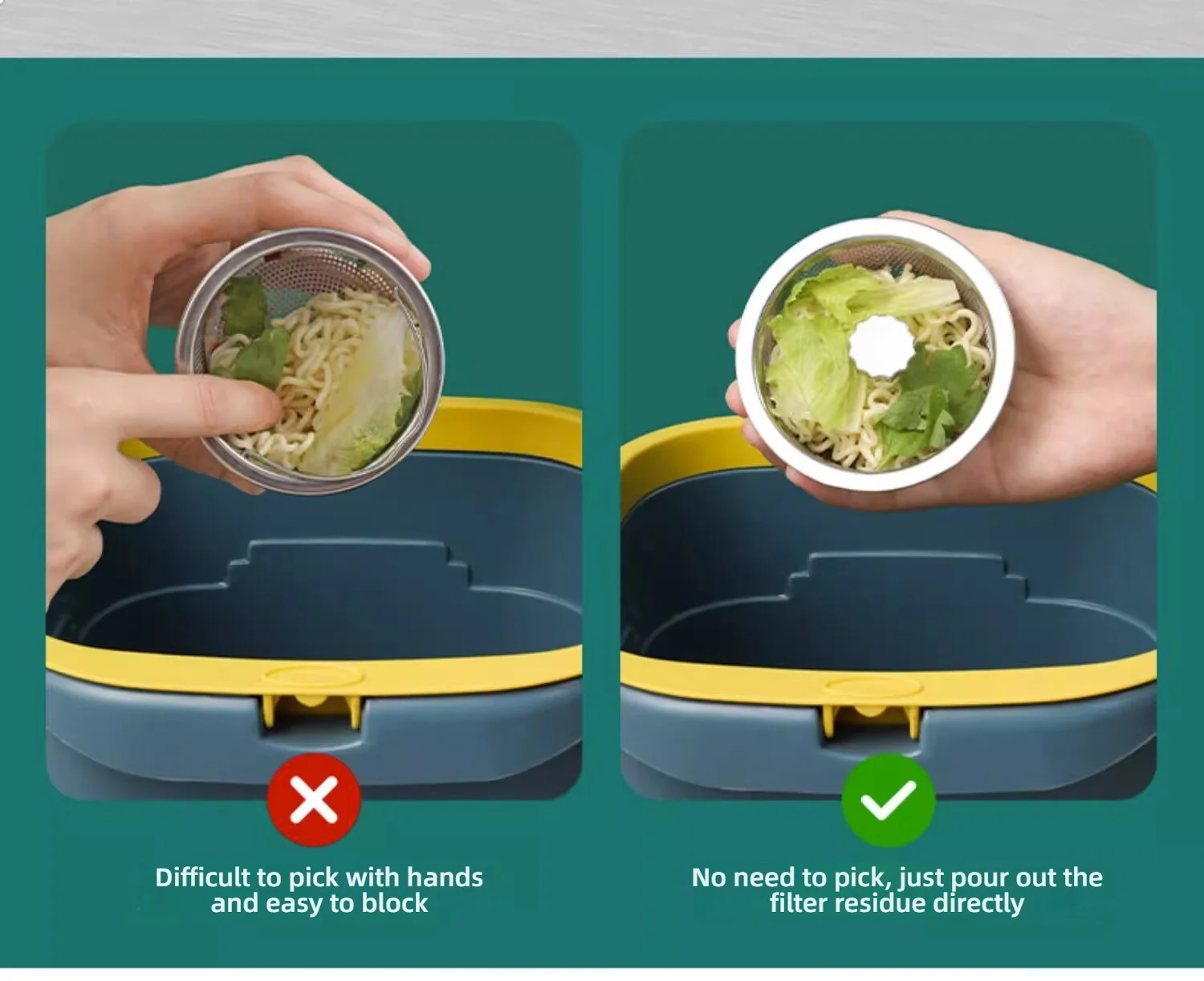 Kitchen Sink Filter Stainless Steel Sink Sewer Mesh Strainers Kitchen Tools Bathroom Floor Drains Hair Catcher Waste Plug Filter