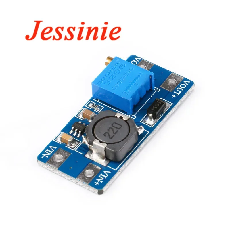 Adjustable DC-DC Boost Converter Module - Power Board Booster (10-Pack/Single Unit)