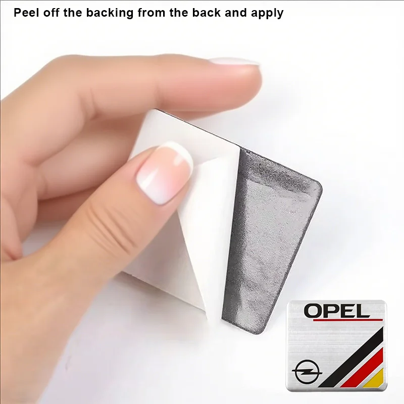 새로운 3D 알루미늄 자동차 엠블럼 배지 오펠 코르사 아스트라 인시그니아 벡트..