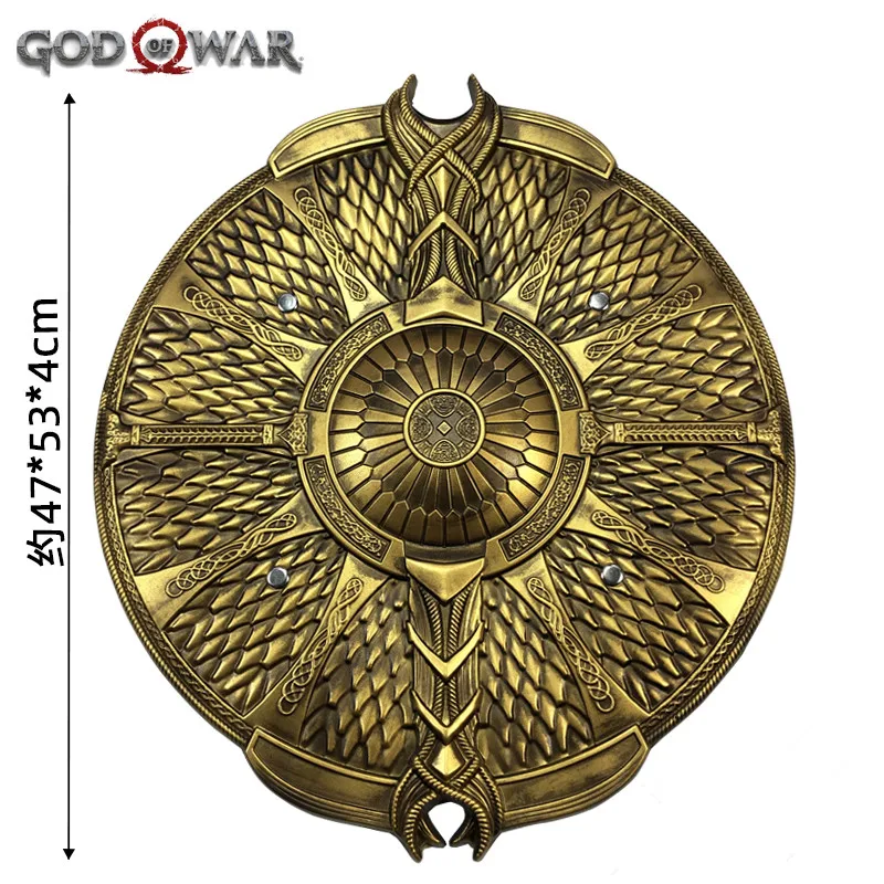 God Of War 4 Guardian Shield 1:1 Vocation Defender Shield Cosplay Hammer Thor'S Leviatano Arma Ghost Chaos Blade