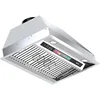 30 Inch Insert Range Hood with Voice/Gesture/Touch Control, 900 CFM Built-in Kitchen Hood Vent with 4 Speed Exhaust Fan 1