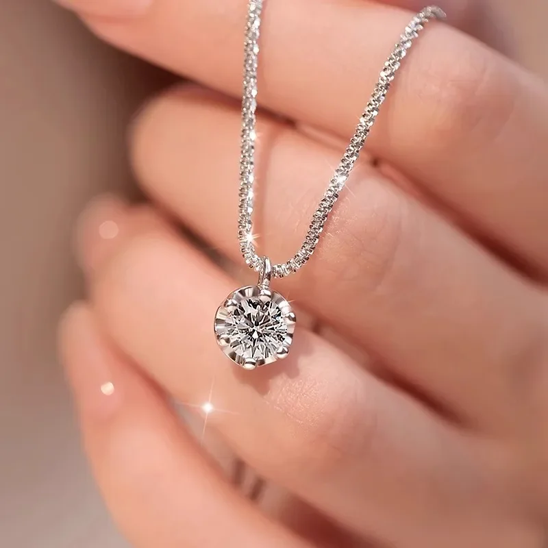 1PcExquisiteFashionableNecklaceZirconiaNecklaceforWomen