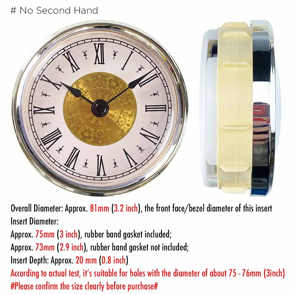 Mcdfl-ヴィンテージクリスタル時計のセット,風景のための小さな時計