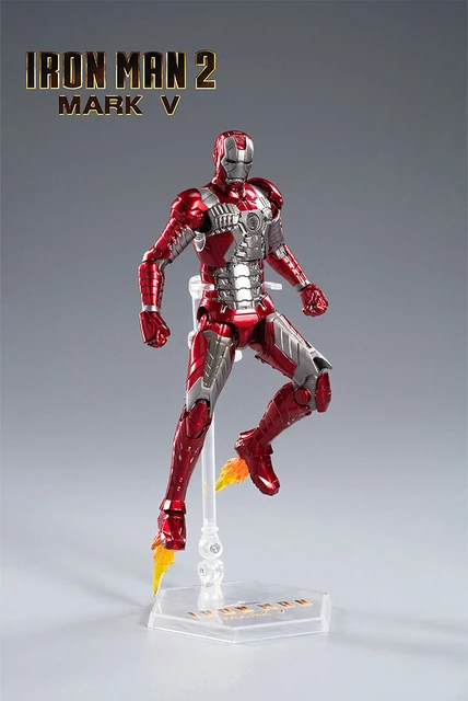 アイアンマン　フィギュア ZD TOYS 中動 1/10 マーク43 mk43 アイアンマン アベンジャーズ