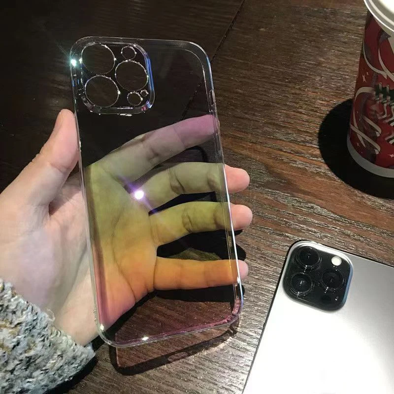 Luxury Rainbow Laser Aurora Phone Case for iPhone 3
