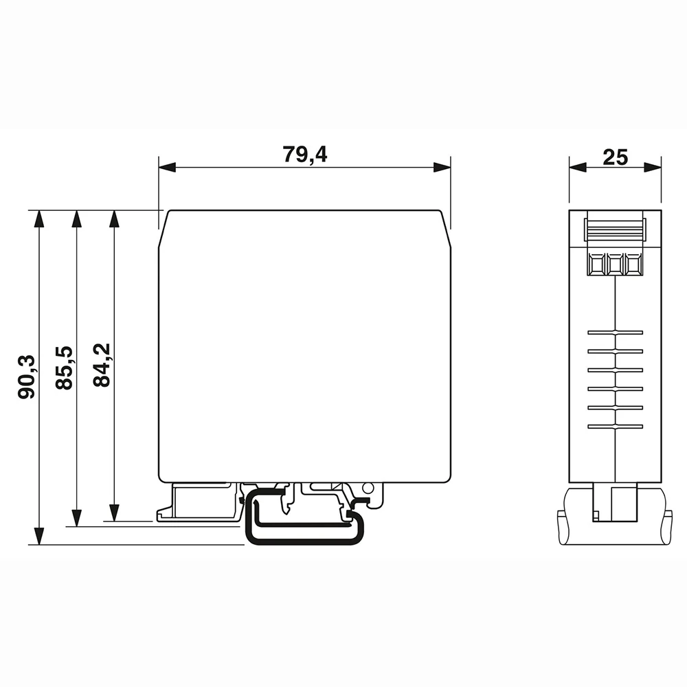 2794123 NEF 1- 1 Interference Filters For Phoenix EMC Filter DIN Rail Module Works Perfectly Fast Ship High Quality 5 2794123 NEF 1- 1 Interference Filters For Phoenix EMC Filter DIN Rail Module Works Perfectly Fast Ship High Quality - Image 3