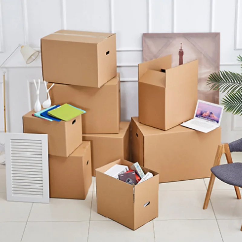 Рисунок 4 - Движущиеся картонные коробки