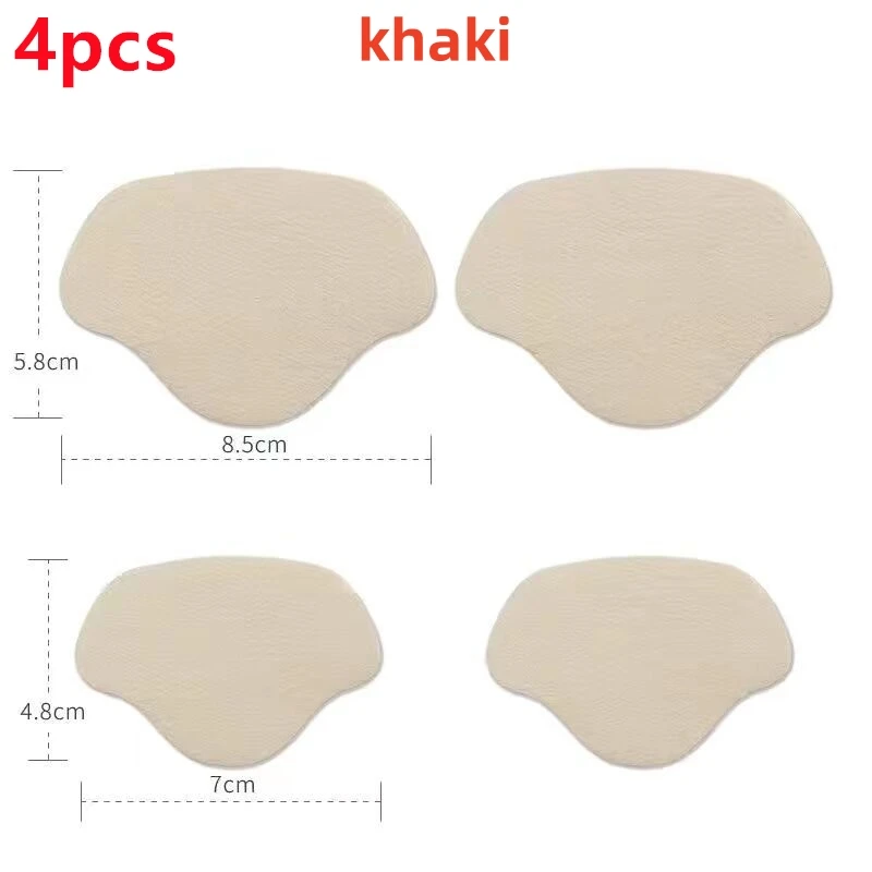 Breathable Shoe Pads Patch Sneakers 4/6pcs New Sports Shoes Patches Heel Protector Adhesive Patch Repair Shoes Heel Foot Care