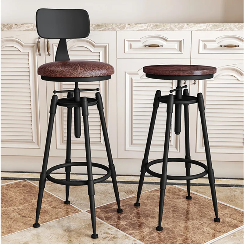 vintage-dining-chairs-lifting-rotating-bar-stools-iron-high-foot-counter-seat-high-temperature-baking-paint-nordic-furniture