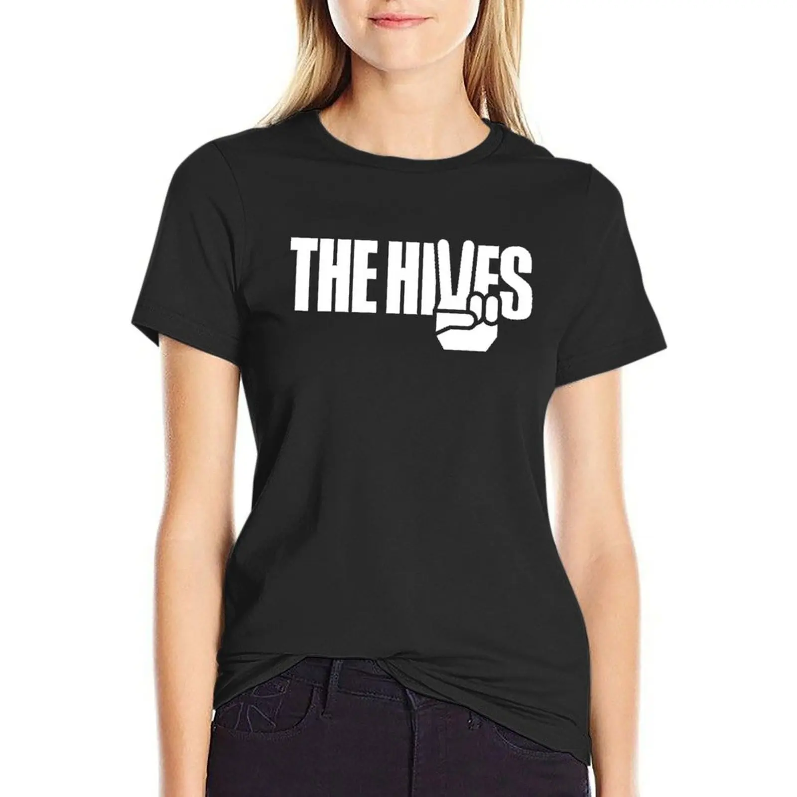 

THE HIVES T-shirt Female clothing anime clothes t-shirts for Women cotton
