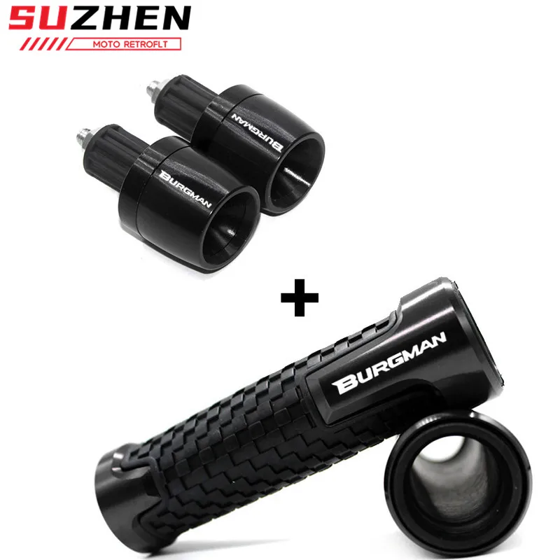 

Для AN200 AN250 AN400 AN650 Burgman AN 125 250 400 650 7/8 дюйма 22 мм ручка для мотоцикла скутера ручки