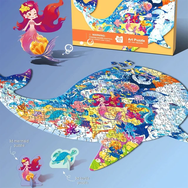 Puzzle 3d Animal Pirate dinosaure, jouets éducatifs Montessori