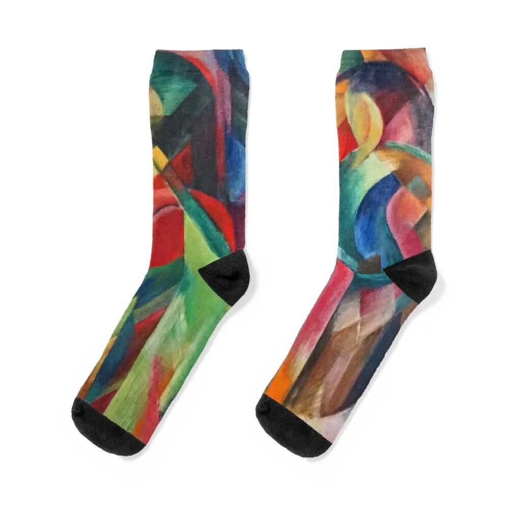 

Franz Marc - Stables Socks Stockings compression shoes Climbing Socks Male Women's