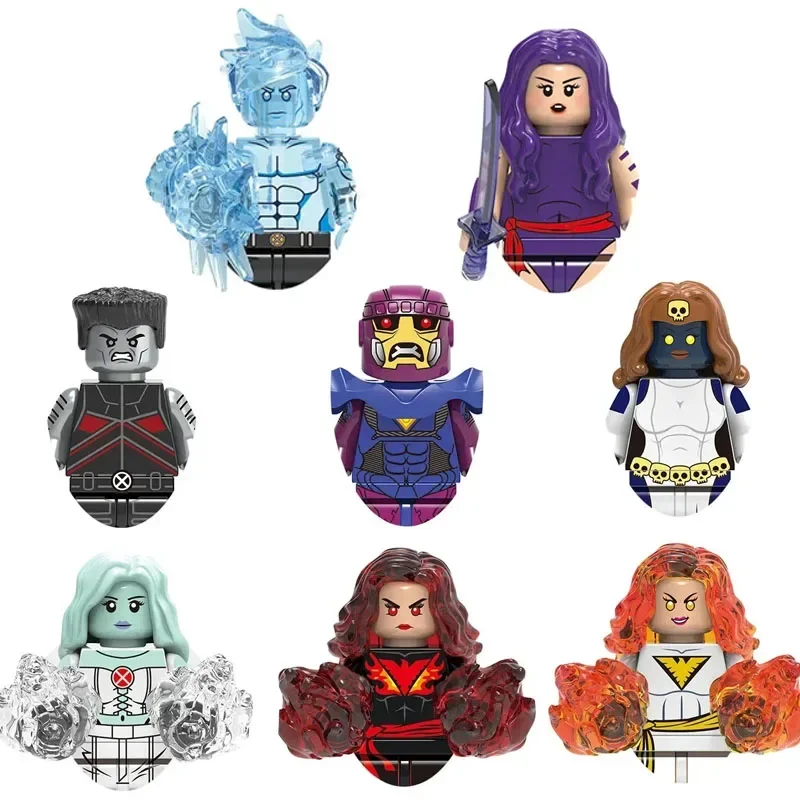 

X0277 XH1425 Superhero Phoenix White Queen Anime Heroes Bricks Cartoon Character building block Educational Toy Birthday Present