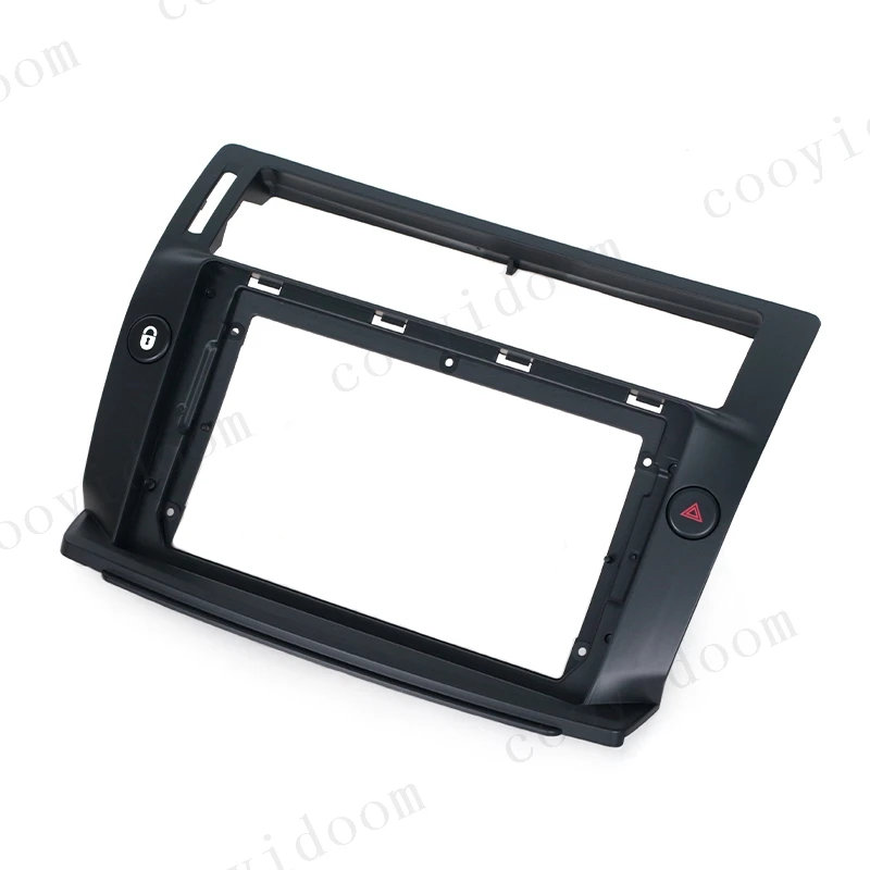 Citroen C4 C-triunfo C-Quatre 2004-2009 용 2 Din 9 인치 스테레오 패널 안드로이드 멀티미디어 플레이어 패널 라디오 CD DVD GPS 대시 키트