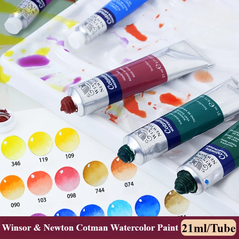 Winsor Newton Cotman Watercolor Paint, 21ml (0.71-oz) Tube Good Transparency Excellent Tinting Strength Good Working Properties 2