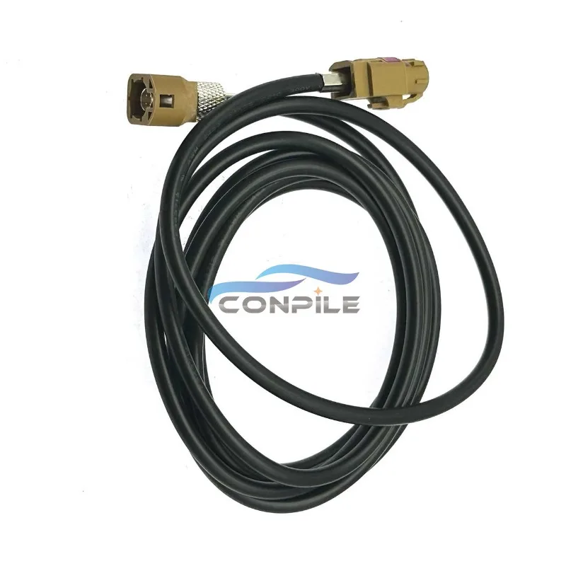 폭스 바겐 USB 연장 케이블 FAKRA HSD 코드 K Curry LVDS 180cm 4 핀 수-암 1pcs
