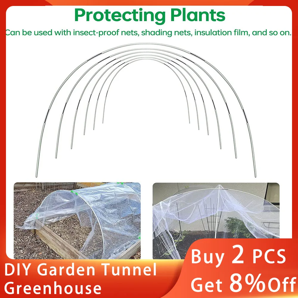 DIYHoopGrowTunnelDIYGreenhouseHoopHouseKitGardenHoopHouseGreenhouseSupportFrame