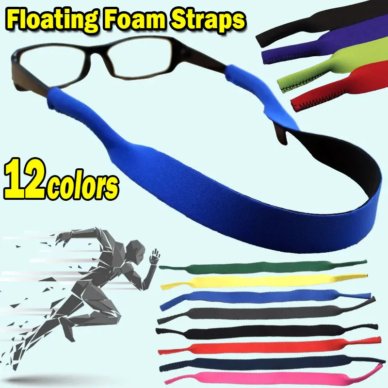 

Unisex Water Sports Floating Sunglasses Chain Anti-Slip String Glasses Ropes Band Cord Holder Goggle Reading Eyeglasses Straps