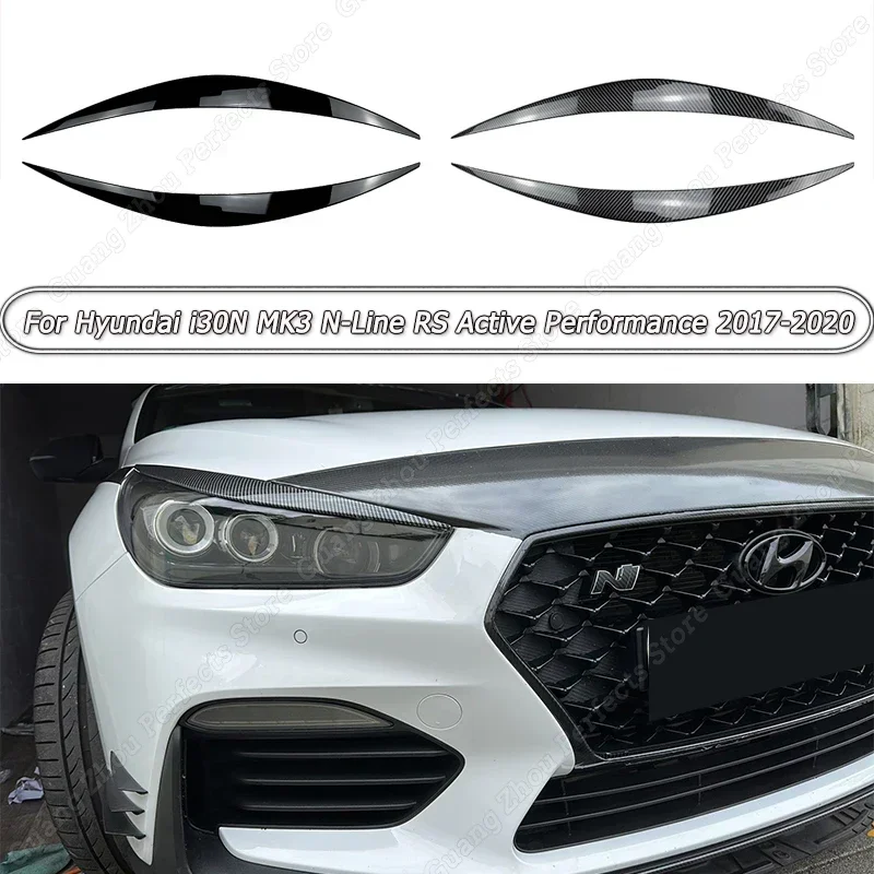 

2 шт., наклейки для фар Hyundai i30N MK3 N-Line RS 2017-2020 ABS