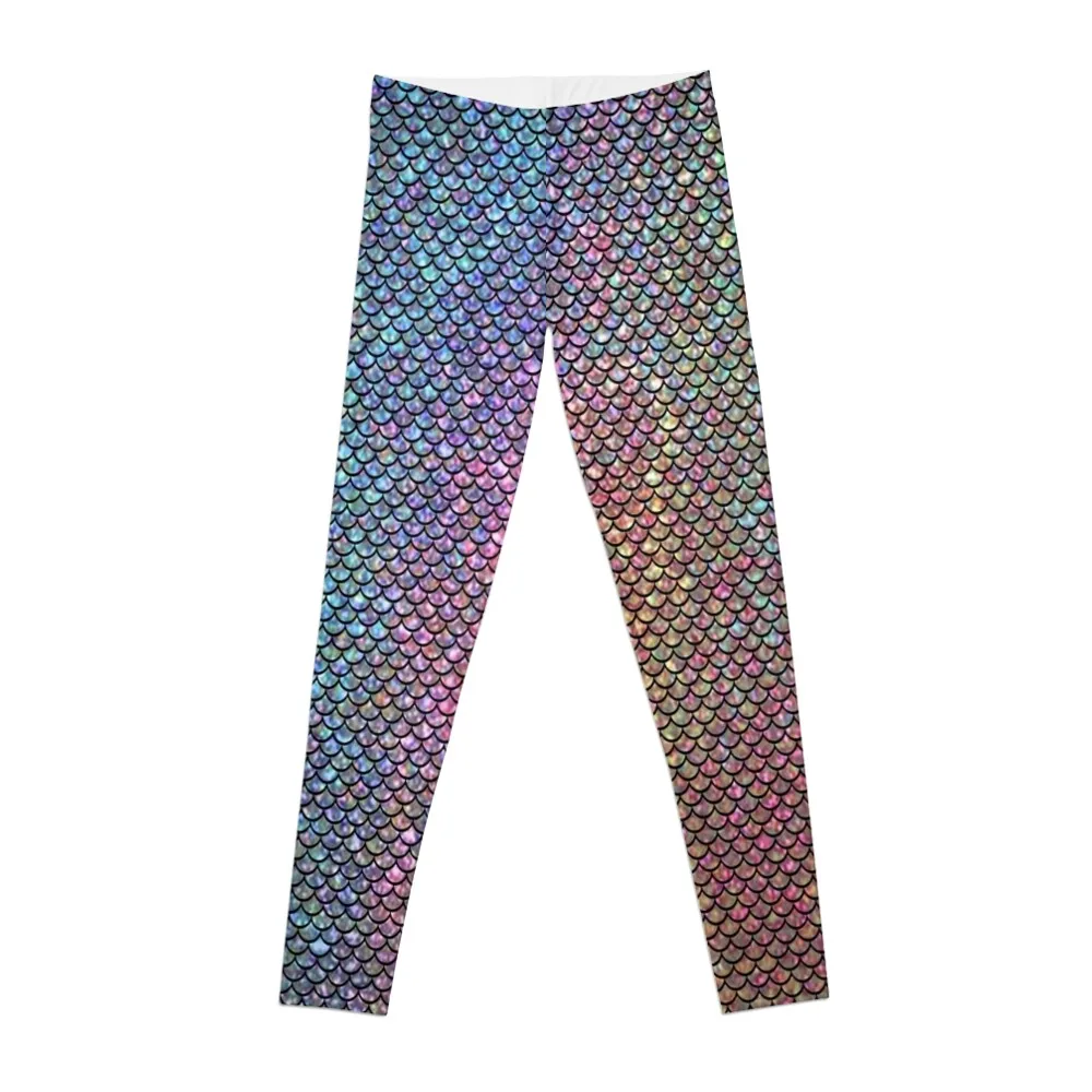 Rainbow Mermaid 2 Leggings leggings women push up Leggings for girls