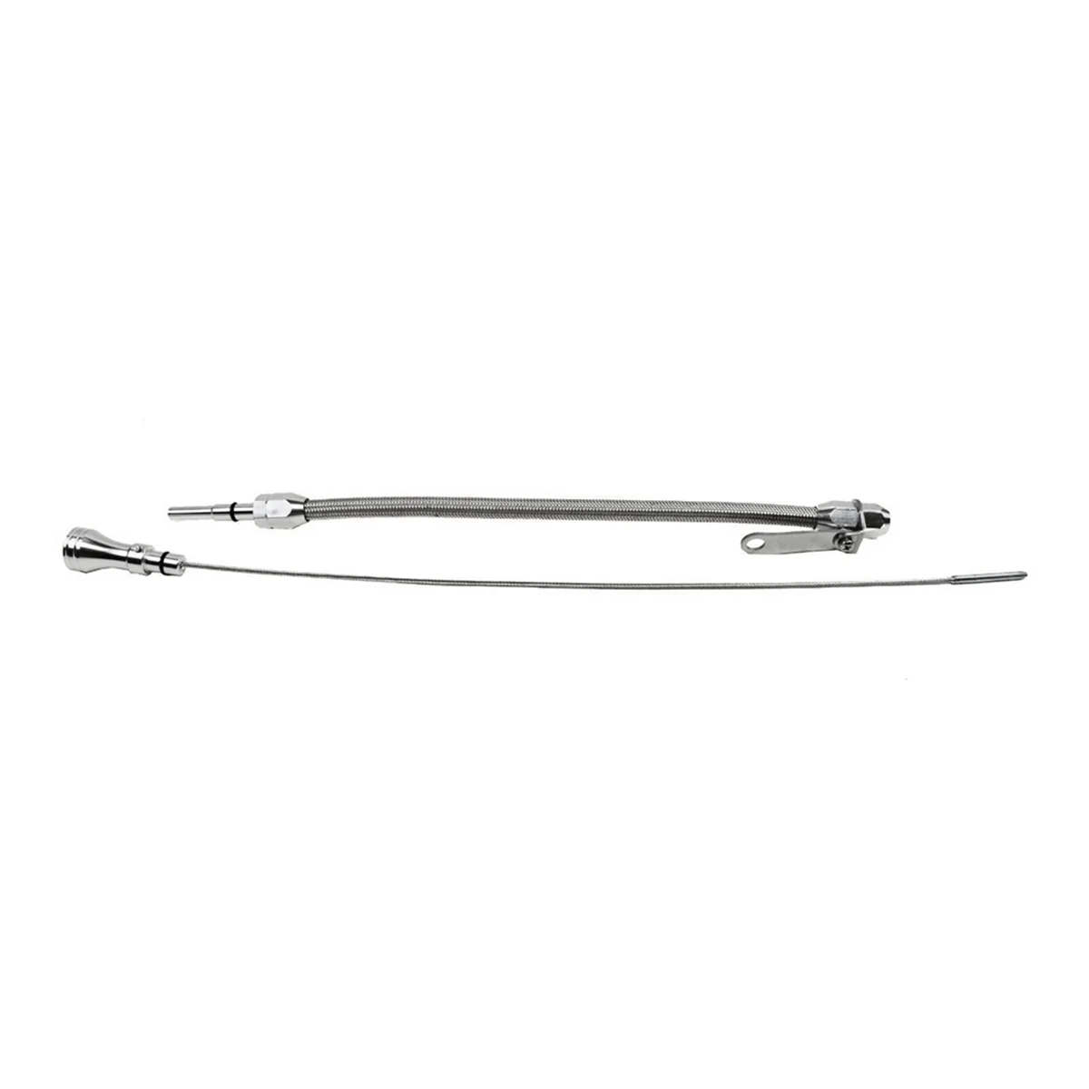 Car Flexible Braided Oil Dipstick Chevrolet LS LS1 LS2 LS6 5.7 6.0 Engines Stainless Steel Oil Straw