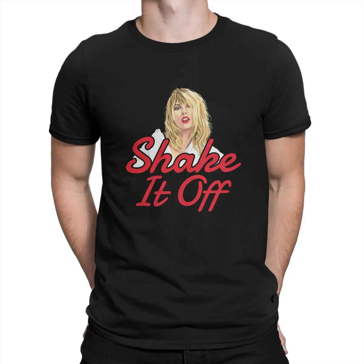 Maglietta Da Uomo Shake It Off Taylor Singer Swift Clothes Fantastica Maglietta Girocollo A Maniche Corte T-Shirt Per Adulti