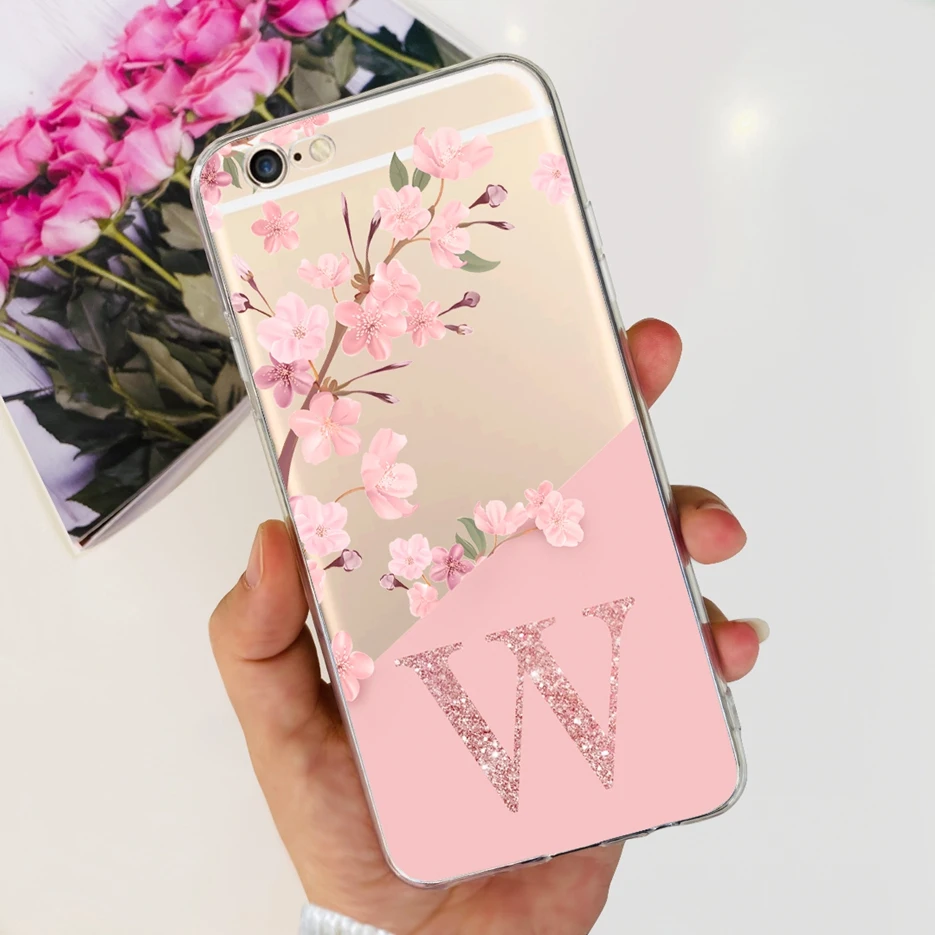 Chic Soft Silicone Letter Design Phone Case - Bumper Protective Back Cover