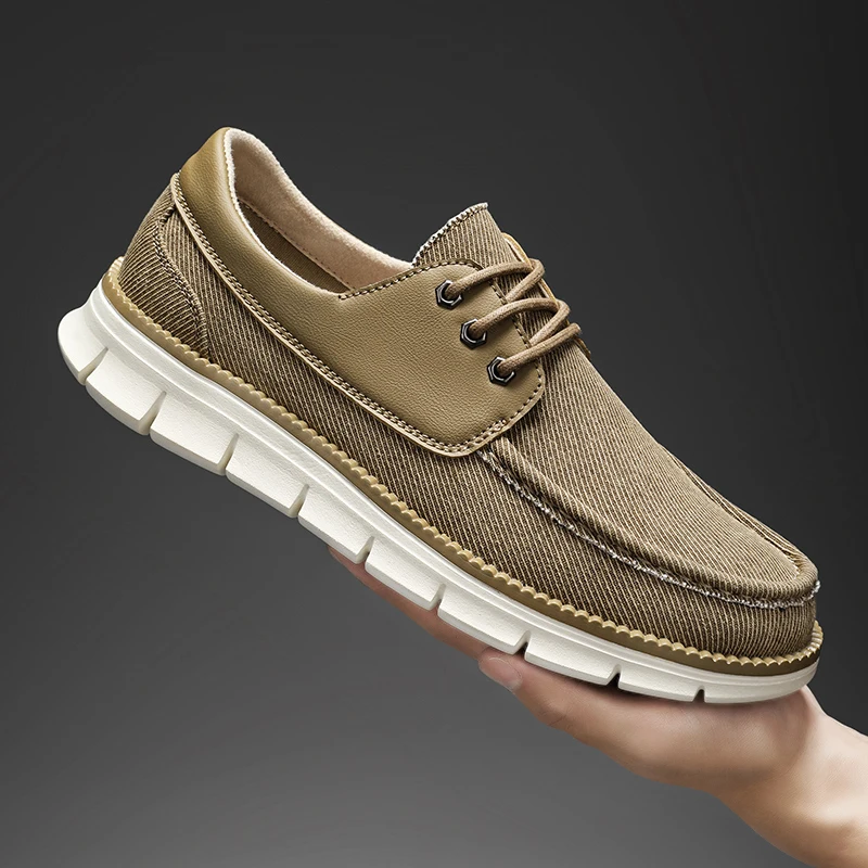 Summer Lightweight Canvas Shoes Men Casual Shoes Breathable Comfortable Size 39-47 Dropshipping 5