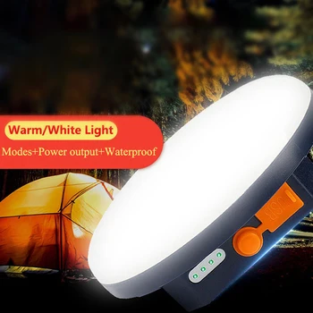 MOSLIGHTING 9900mAh Rechargeable Powerful Light Camping Lantern with Magnet Strong Light Portable Flashlight Tent Lamp Work LED 1