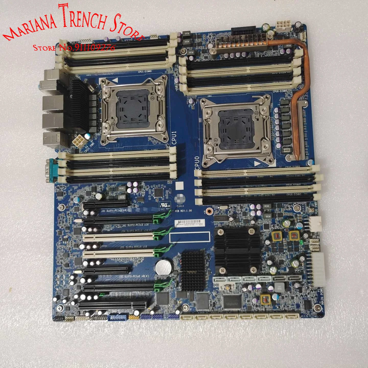 

PC Motherboard for HP Z820 Tower REV1.00 619562-001 618266-001
