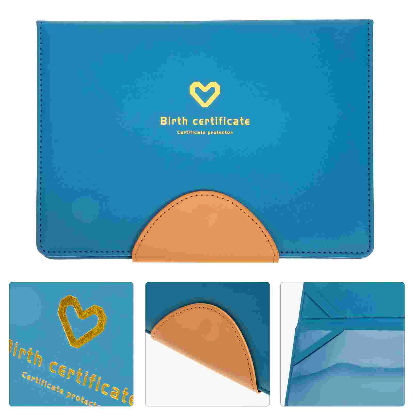Certificate Birth Baby Cover Protector Case Document Sleeve File Organizer Memory Book Frames Jackets Folder Box Memories Holder