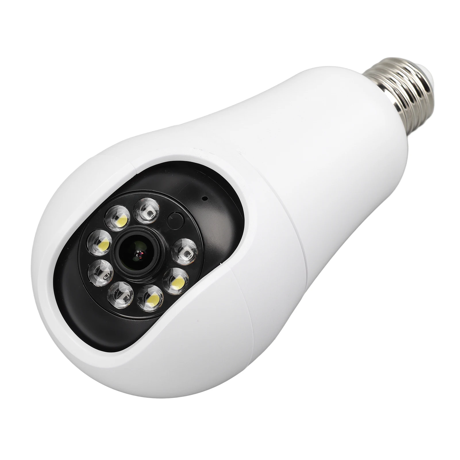 Light Bulb Monitor E27 Socket 1080P IR Night Light Bulb Security Camera Clear Video and Recording for Indoor Monitoring