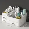 1pc Large Capacity Makeup Organizer for Vanity Desk Organizer with Drawers for Cosmetics, Lipsticks, Jewelry，Care Skincare 6