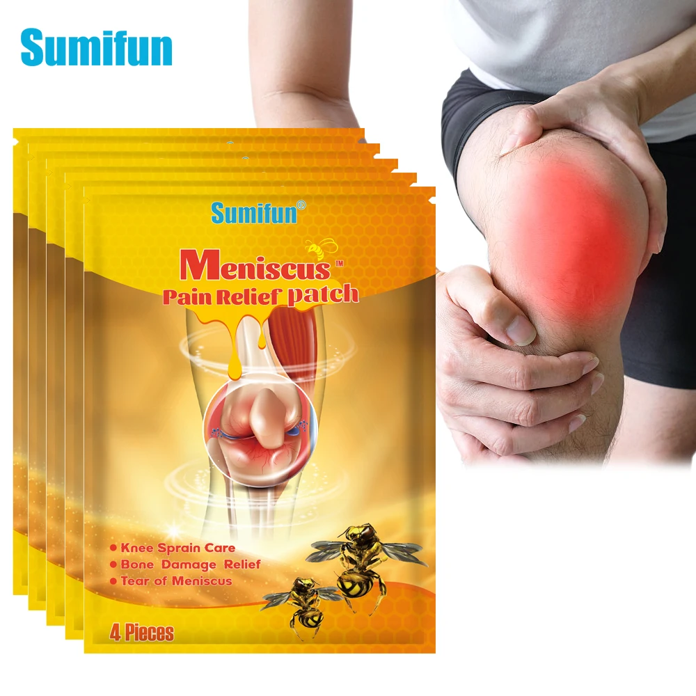 

1/3/5Bags Sumifun Bee Venom Meniscus Pain Relief Patch Knee Joint Muscle Ache Sticker Synovitis Arthritis Painkiller Plaster