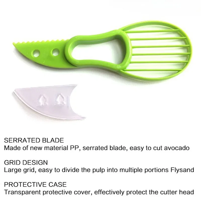 Avocado Slicer 3in1 Fruit Cutter And Vegetable Peeler Kitchen Tool_voghion.com