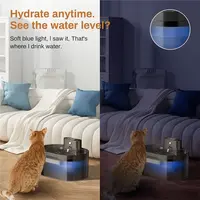 EYFL-Cat Water Fountain 2.2L/74Oz Wireless Pet Water Dispenser Automatic Dog Water Dispenser For Drinking Pet Water Fountain 4